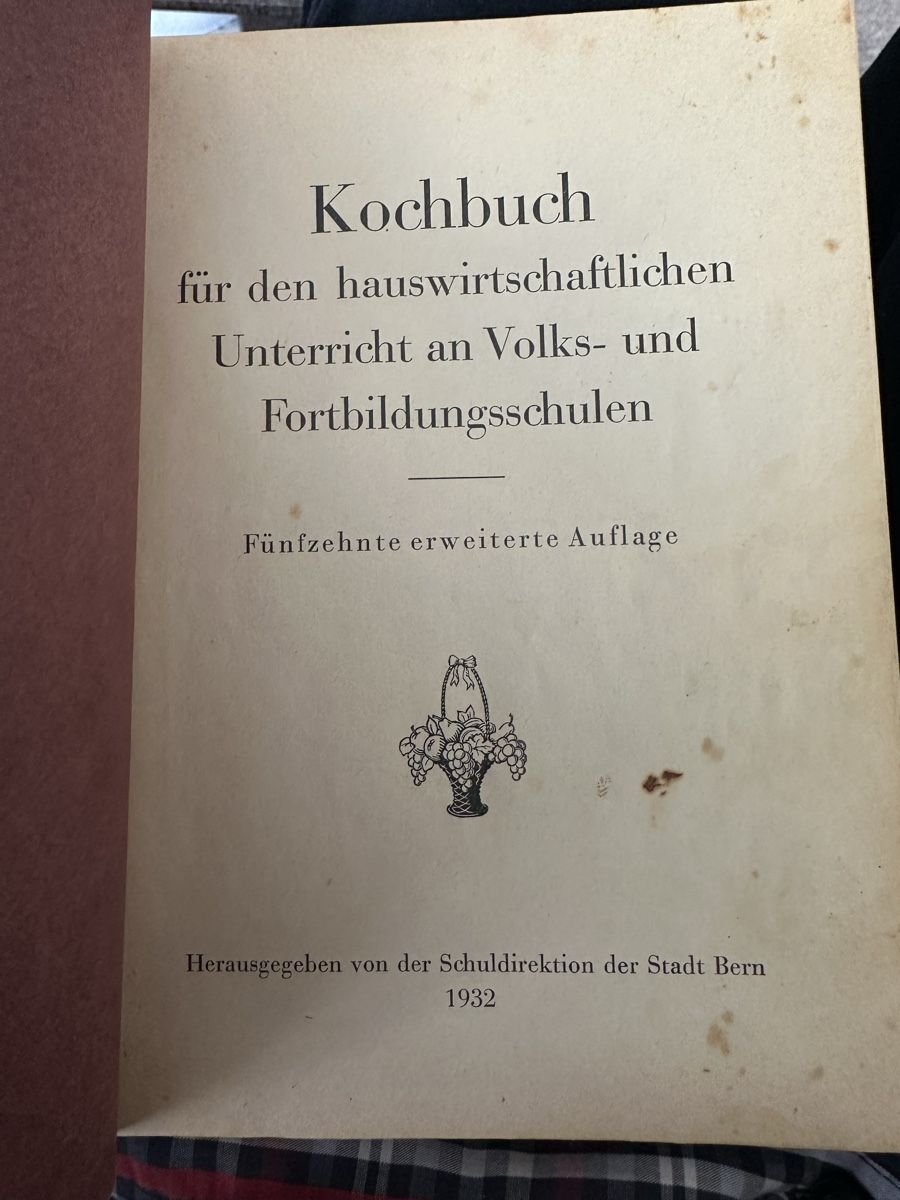 Libri: Kochbuch von 1932 – Usato da Oberengstringen venduto da Affeier0 1