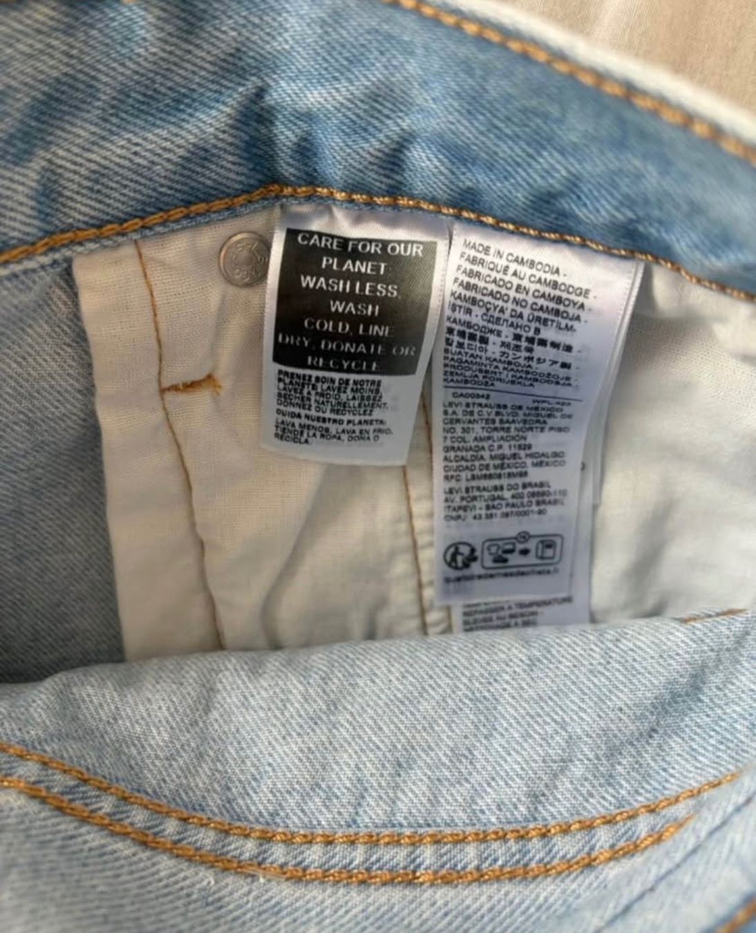 Jeans: Shorts Levi's donna – Nuovo (secondo la descrizione) da Payerne venduto da Petite-vendeuse 4