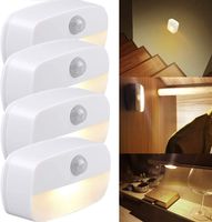LED Nachtlicht mit Bewegungsmelder, 4 Stück