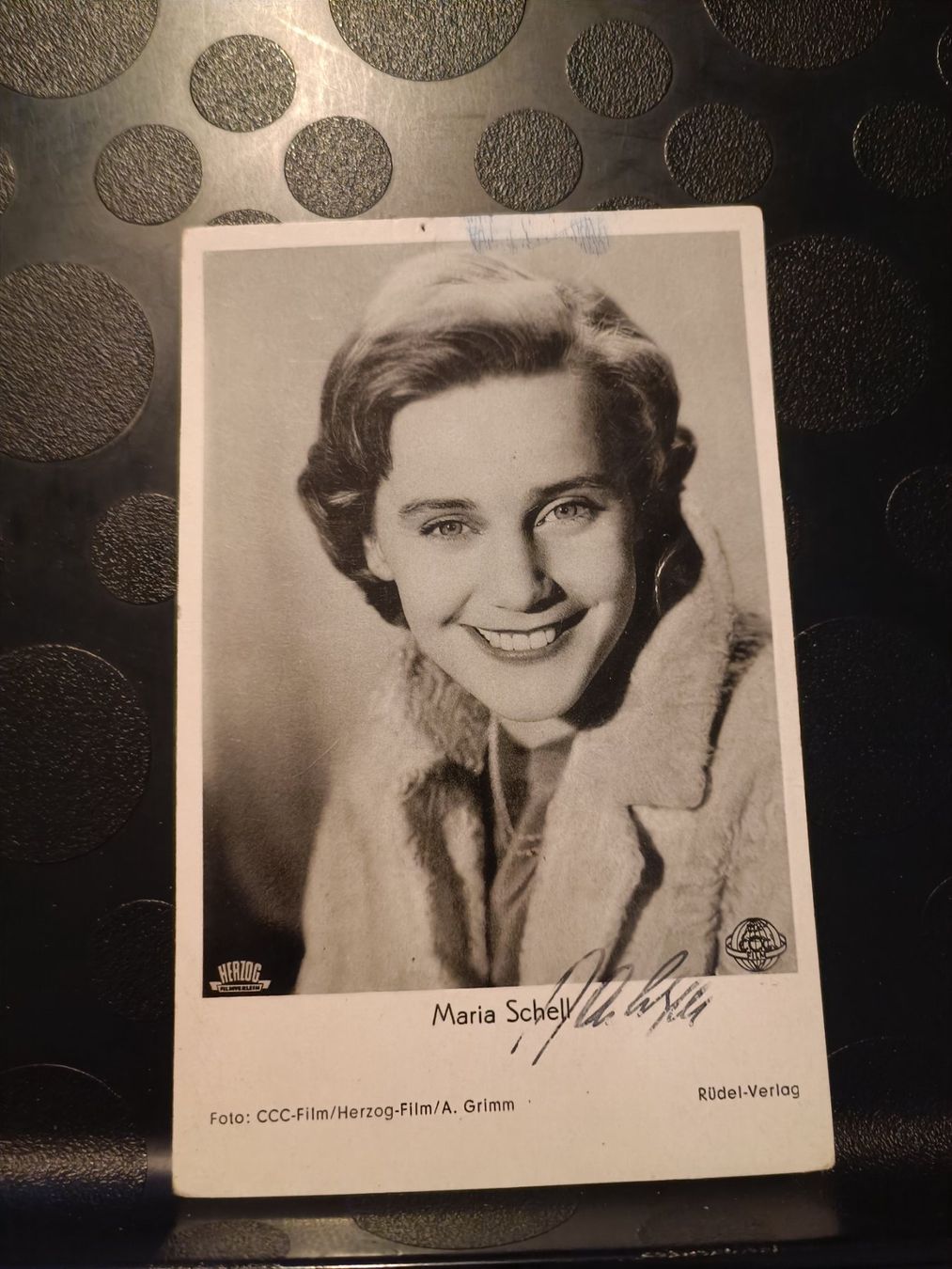 Autographes: Maria Schell - Handsignierte alte Autogrammkarte – D'occasion à Menziken par Artographs