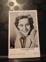 Maria Schell - Handsignierte alte Autogrammkarte