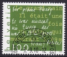SBK-Nr. 1365 (Franz Hohler 2010) ET-gestempelt