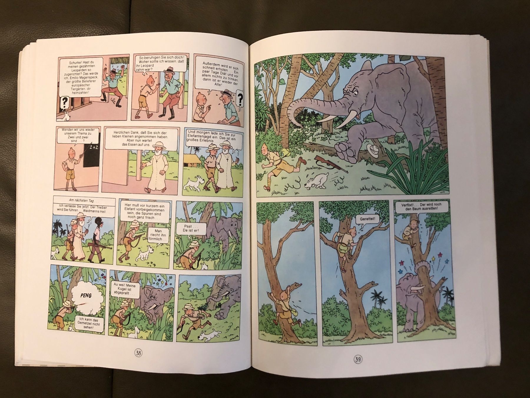 Livres: Buch Tim und Struppi Tim im Kongo – D'occasion à Nunningen par anclaudia 6
