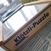 Klötzli-Puzzle Heimatwerk Schweiz, Holzwürfel