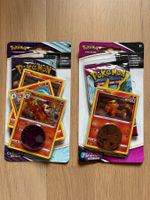 2x Pokemon SWSH Blister Pack FusionStrike Chilling Reign