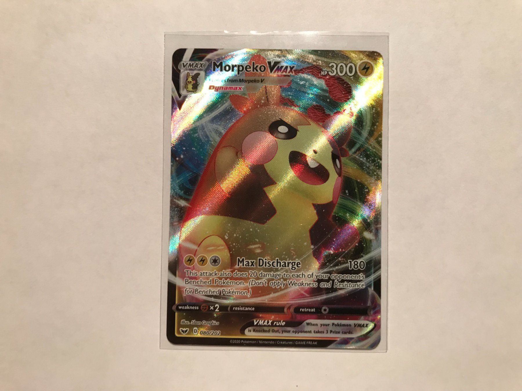 Pokémon Carte collezionabili: Morpeko Vmax – Nuovo (secondo la descrizione) da Hagendorn venduto da Pokecollectorch
