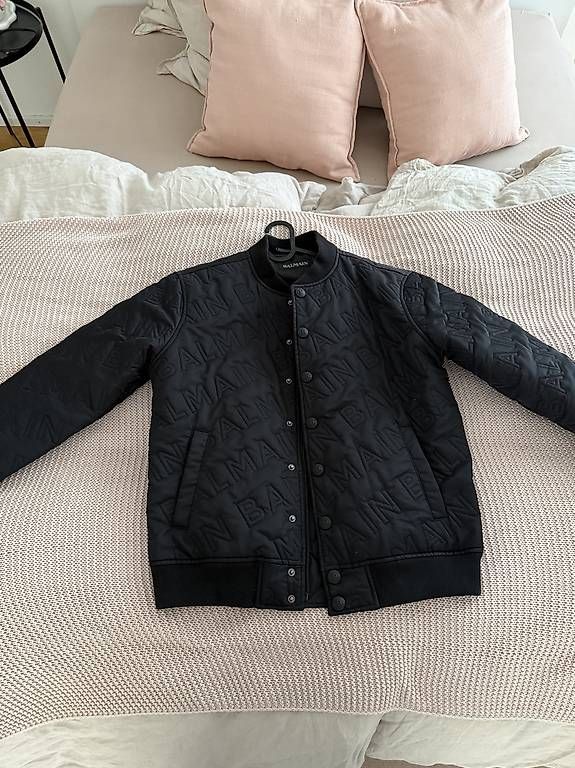 Giacche: Original Balmain Monogram Bomberjacke – Usato da Tenniken venduto da Raphi.hefti