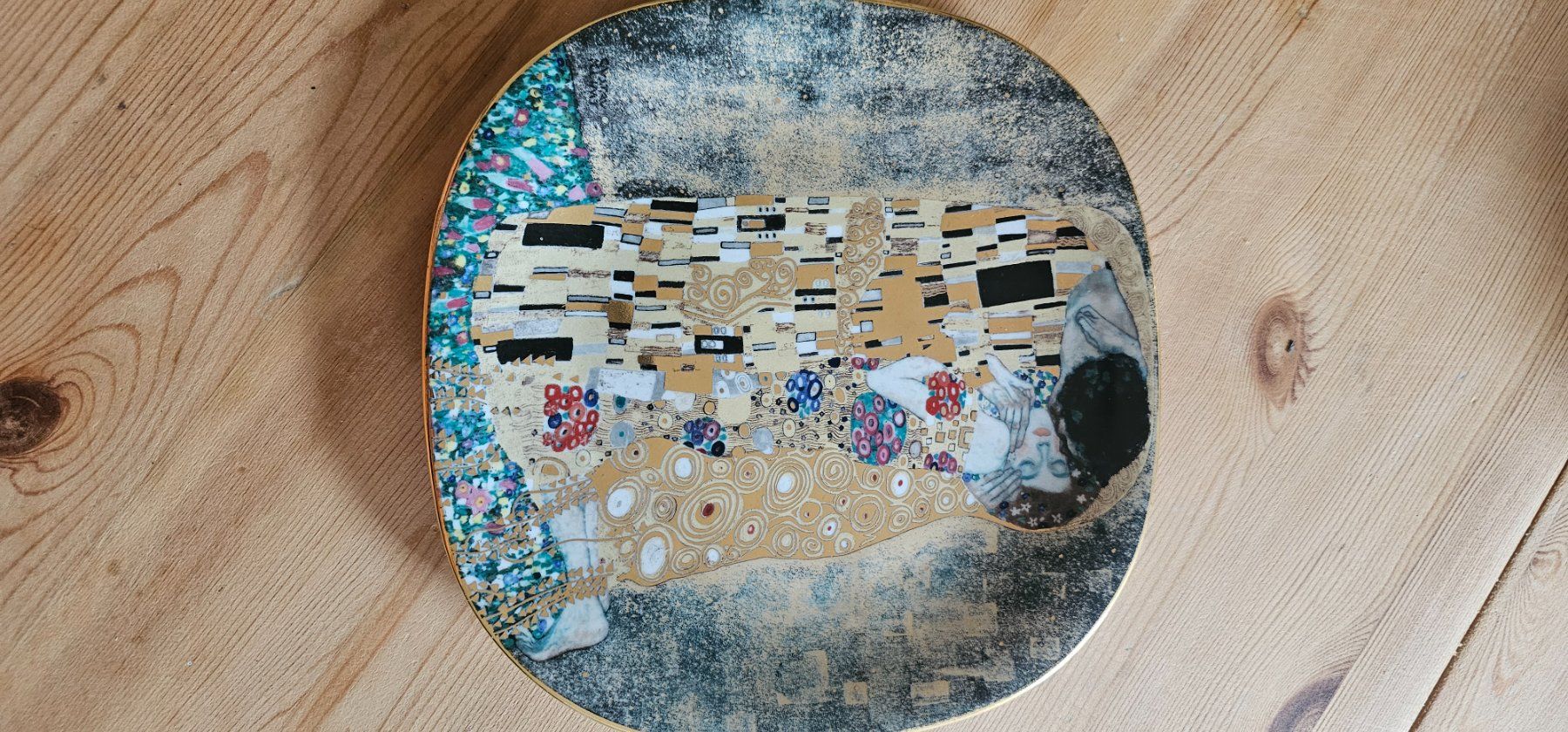 Teller: Gustav Klimt Teller – Gebraucht aus Zürich von janoscha