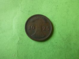 Dt. Reich 1925 A, 2 Reichspfennig