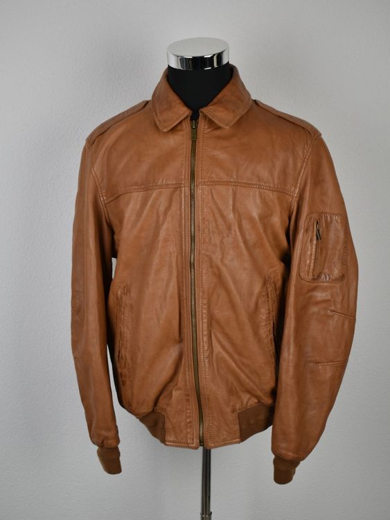 Elegantes Lederjacke Herren C A Fotos