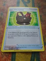 POKEMON  galarian Chestplate  E  141/198  TRAINER  2021