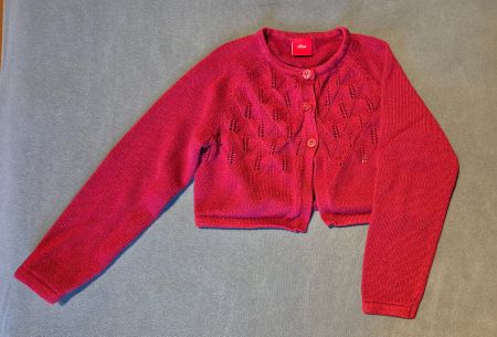 s.Oliver Bolero dunkelrot Grösse 92/98