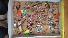 Sammlung von an die100 Blinker/Löffel