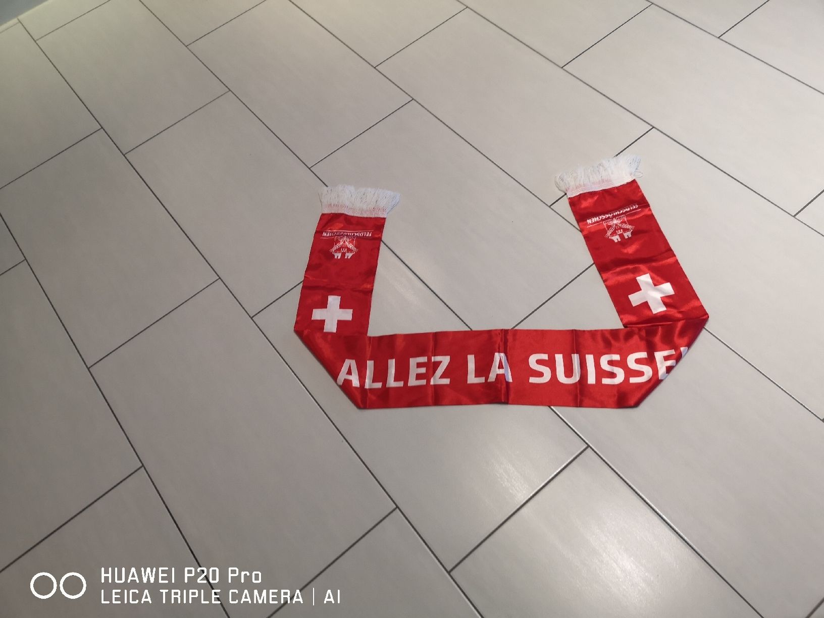 Foulard & Sciarpe: Fan Schal 150 cm lang – Usato da Balterswil venduto da Ade0606 1