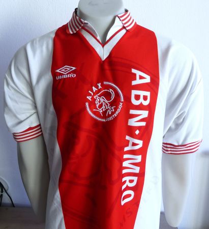 Home, Ajax Amsterdam, vintage football shirt, maillot, L