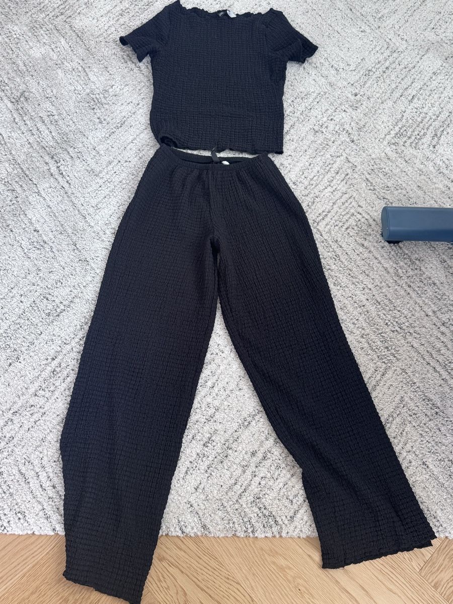 H&M Hosen: H&M Grösse S Schwarz 2-Teiler  – Gebraucht aus St. Gallen von anjamik