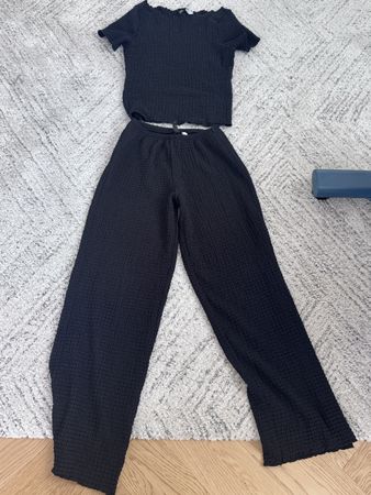 H&M Grösse S Schwarz 2-Teiler 