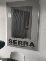 Richard Serra Neue Druckgaphik 1993 - Plakat A0 mit Rahmen
