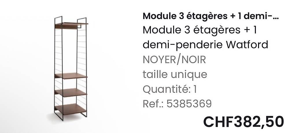 La Redoute Scaffali: Shelf - dressing – Usato da Lausanne venduto da tan_98qk