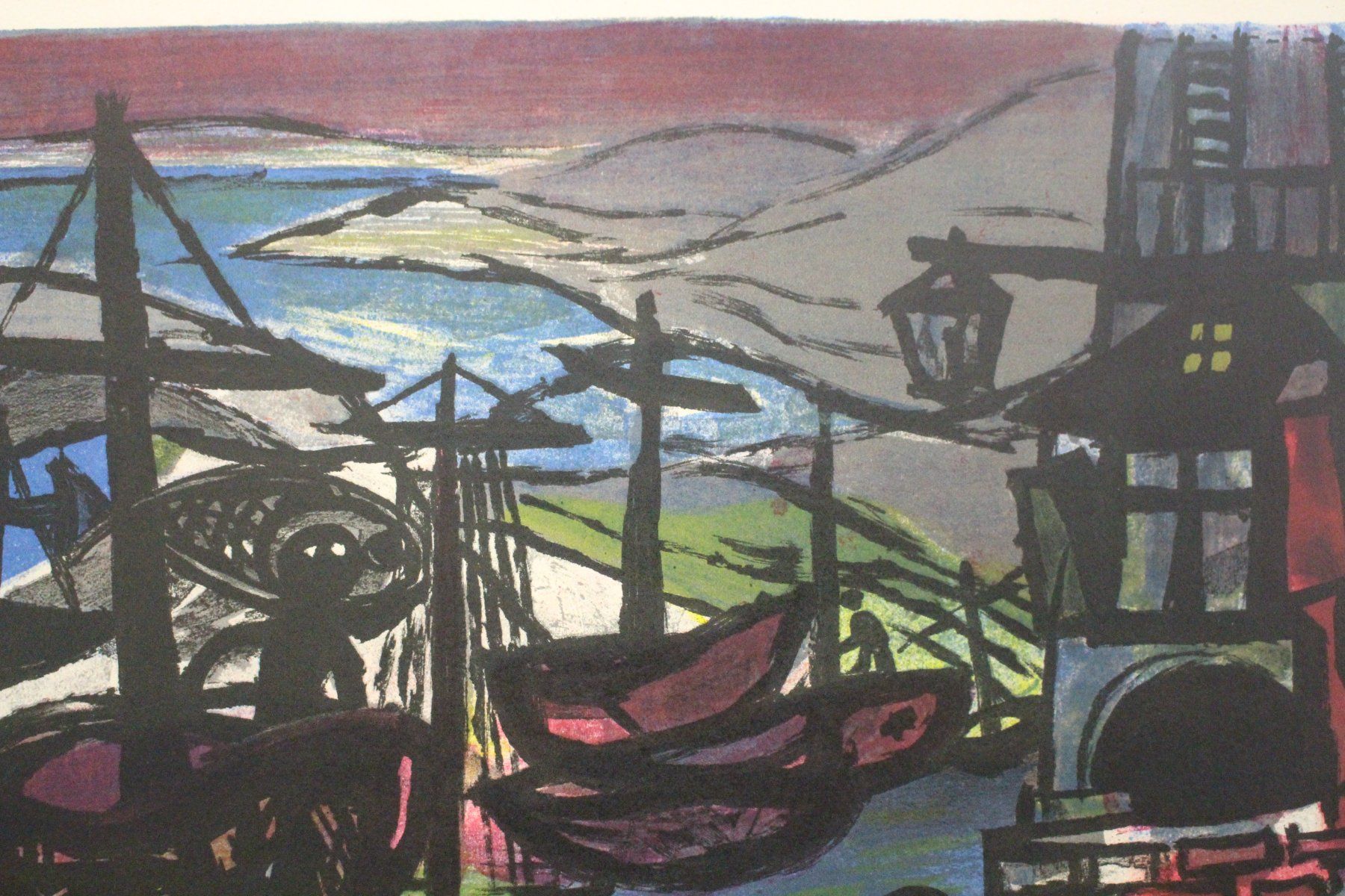 Grafica & Litografie: Edwin Ferdinand Grosshardt (schweizerisch, 1901-1960) – Usato da Brüttisellen venduto da Betty_1972 7
