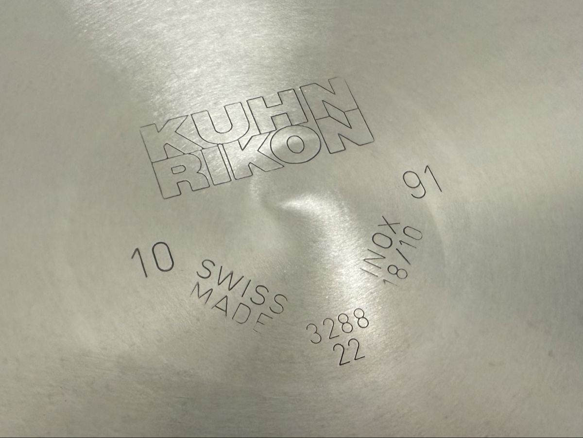 Kuhn Pentole: Kochtopf Set - Kuhn Rikon - Edelstahl  – Nuovo (secondo la descrizione) da Zürich venduto da daki81 5