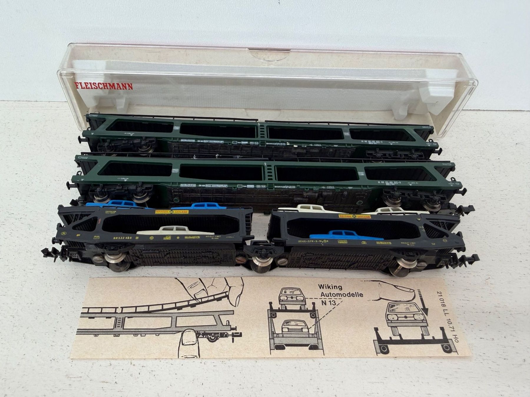 Fleischmann Modellini di ferrovie: Fleischmann 8285, Lima 0318 Güterwagen – Usato da Büsserach venduto da ModellbahnDepot 1