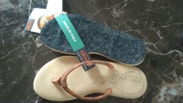 Neue Leder-Sandalen "Made in Italy" Marke Lizard