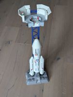 Playmobil Rakete mit Startturm guter Zustand