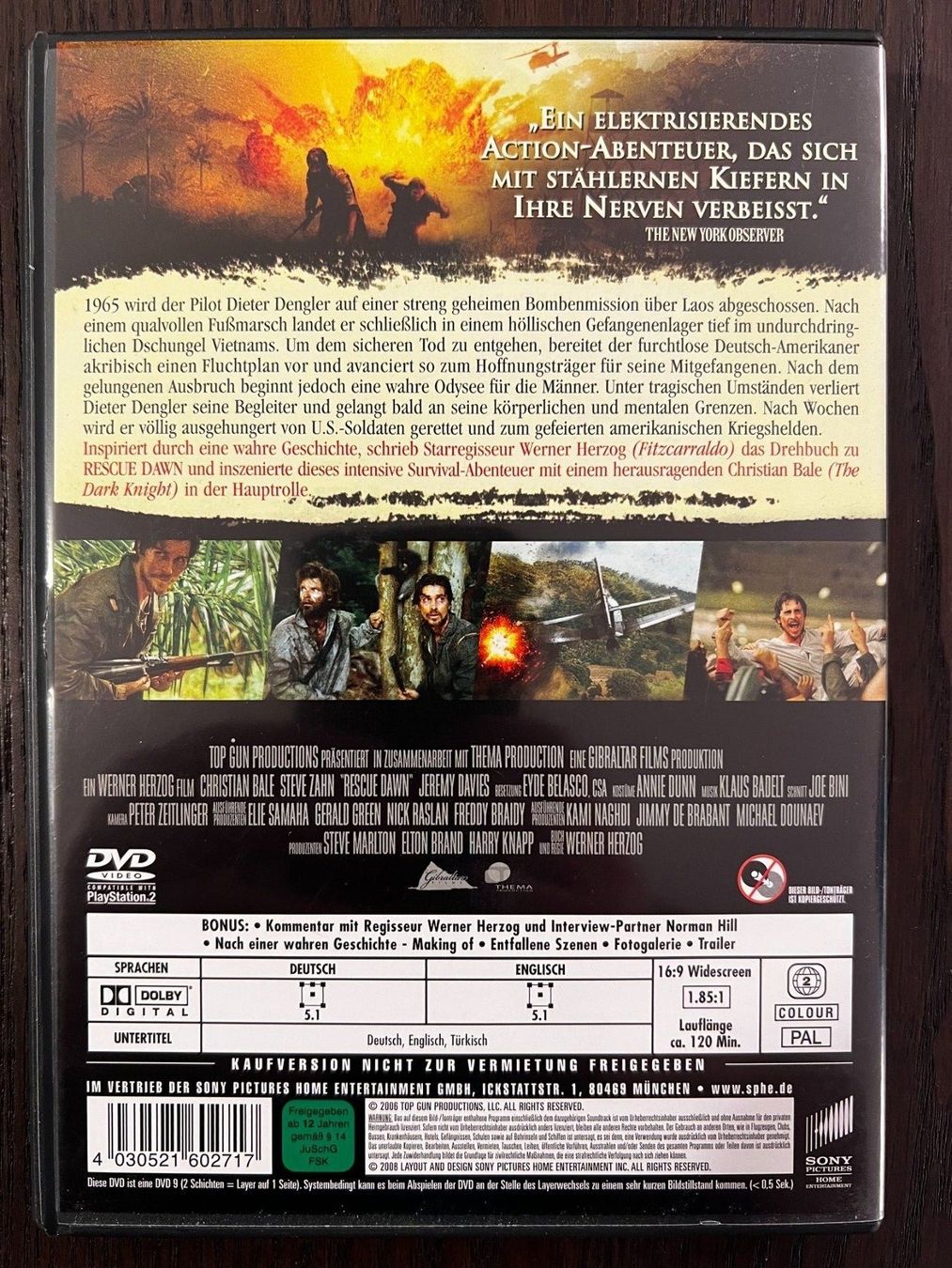 Tutti i DVDs: Rescue Dawn – Usato da Zürich venduto da FilmFreunde 1