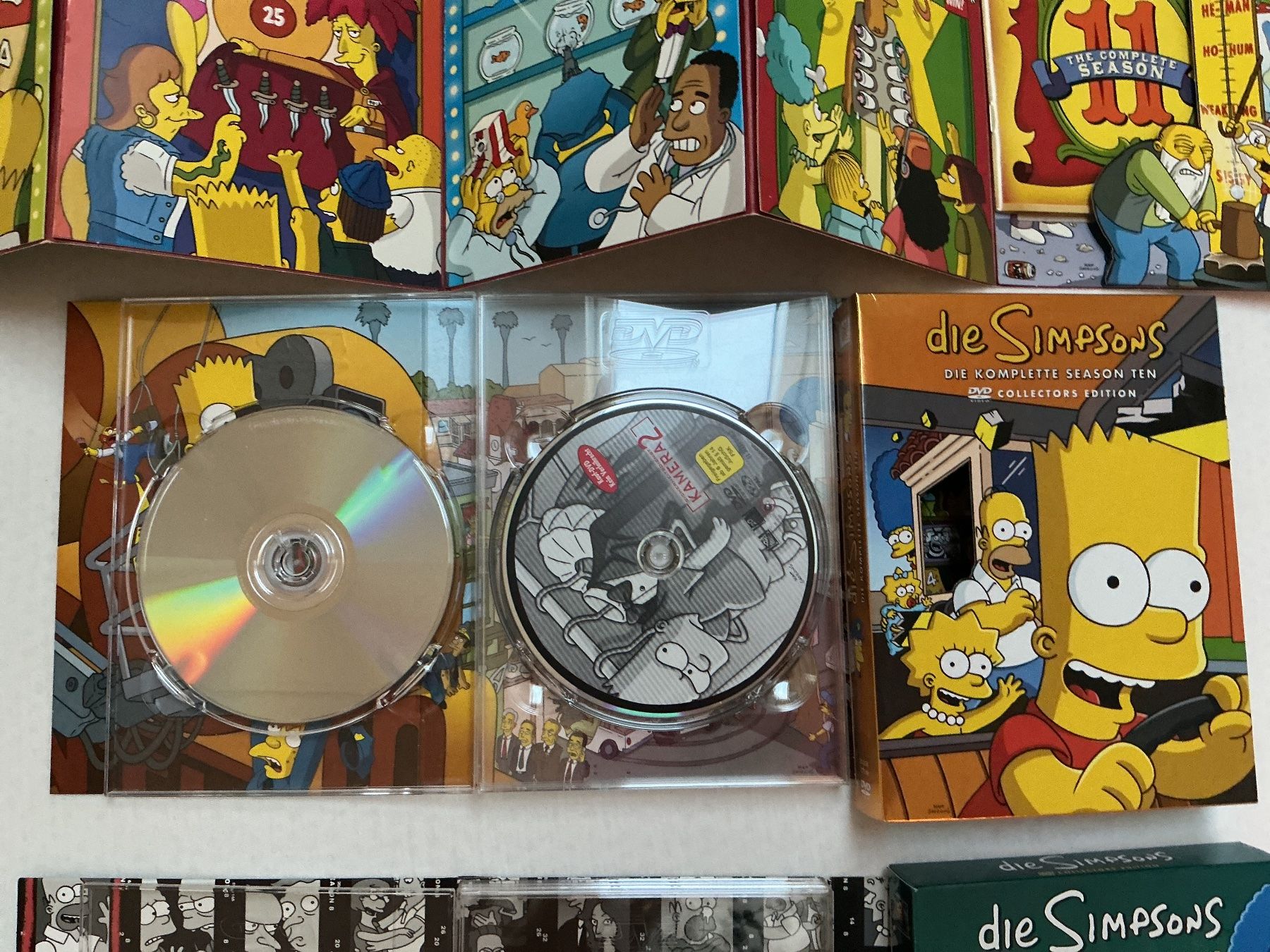 Tutti i DVDs: Div. DVD die Simpsons – Usato da Triesen venduto da boston7 2