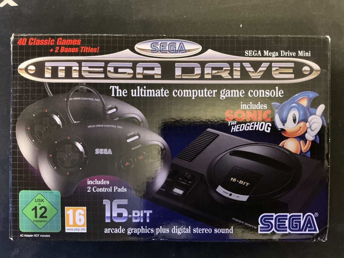 Sega Konsolen: Sega Mega Drive Mini in OVP – Gebraucht aus Münchringen von loo_b7bd