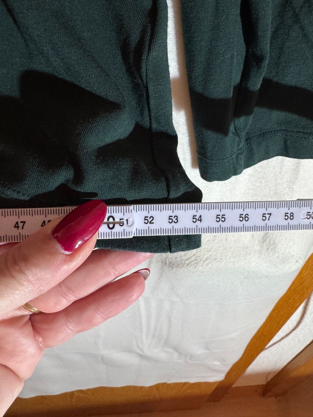 C&A Top: Grünes Langarm Basic von Yessica Gr. L – Usato da Grosswangen venduto da second_hand_dress 5