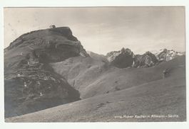 AK 1913, Appenzell Innerrhoden, Hoher Kasten mit Altmann