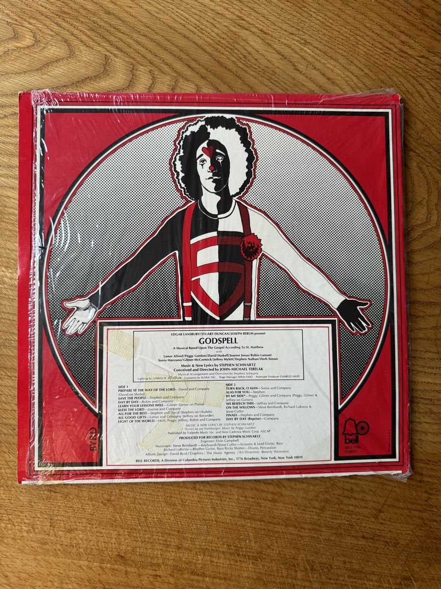 Dischi in vinile: Godspell - Original Broadway Cast - Vinyl LP OVP – Nuovo (secondo la descrizione) da Siebnen venduto da koschitoschi 1