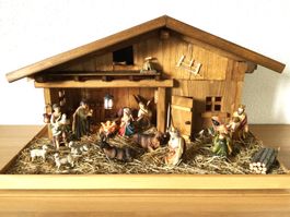 Weihnachtskrippe F handgefertigt neu 60% Rabatt