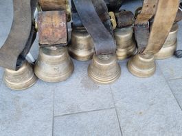 Konvolut Glocken Bronze 10 Stück