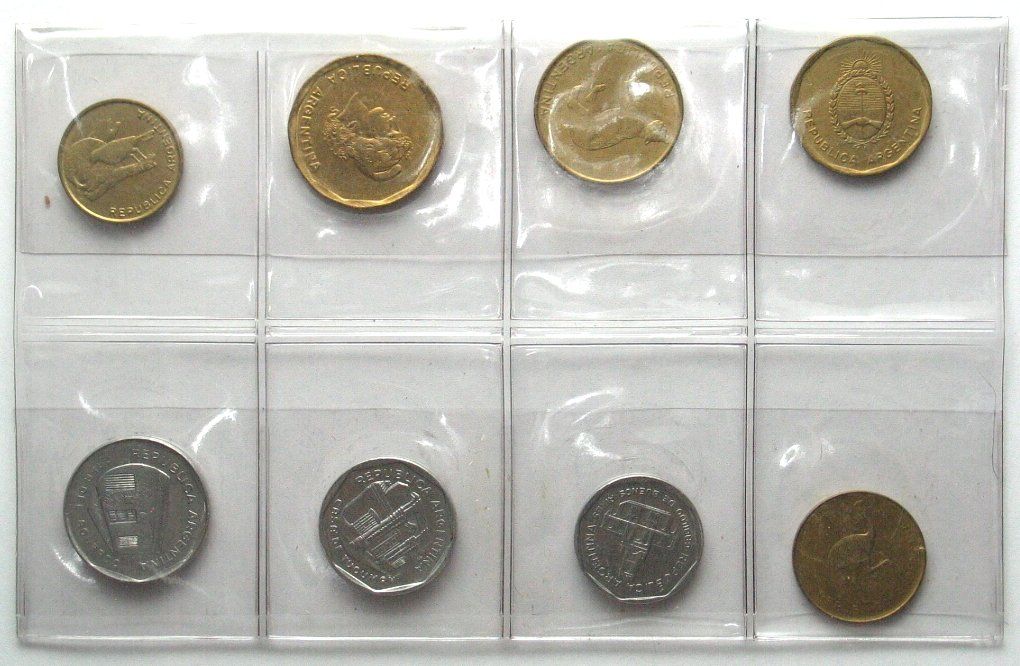 Tutti le monete: ARGENTINIEN  Münzen, unzirkuliert – Nuovo (secondo la descrizione) da Riehen venduto da sesambestcoins2004