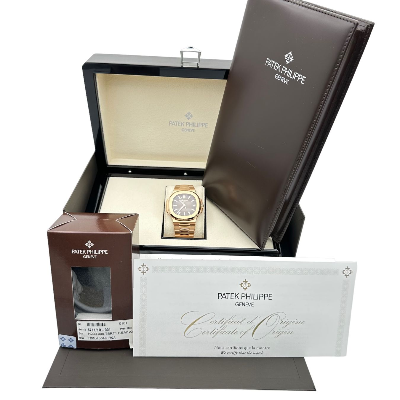 Patek Philippe Orologi: Patek Philippe Nautilus 5711/1R New full set Discontinued – Nuovo e nell'imballaggio originale da Genève venduto da Swisstreasures-SA 9