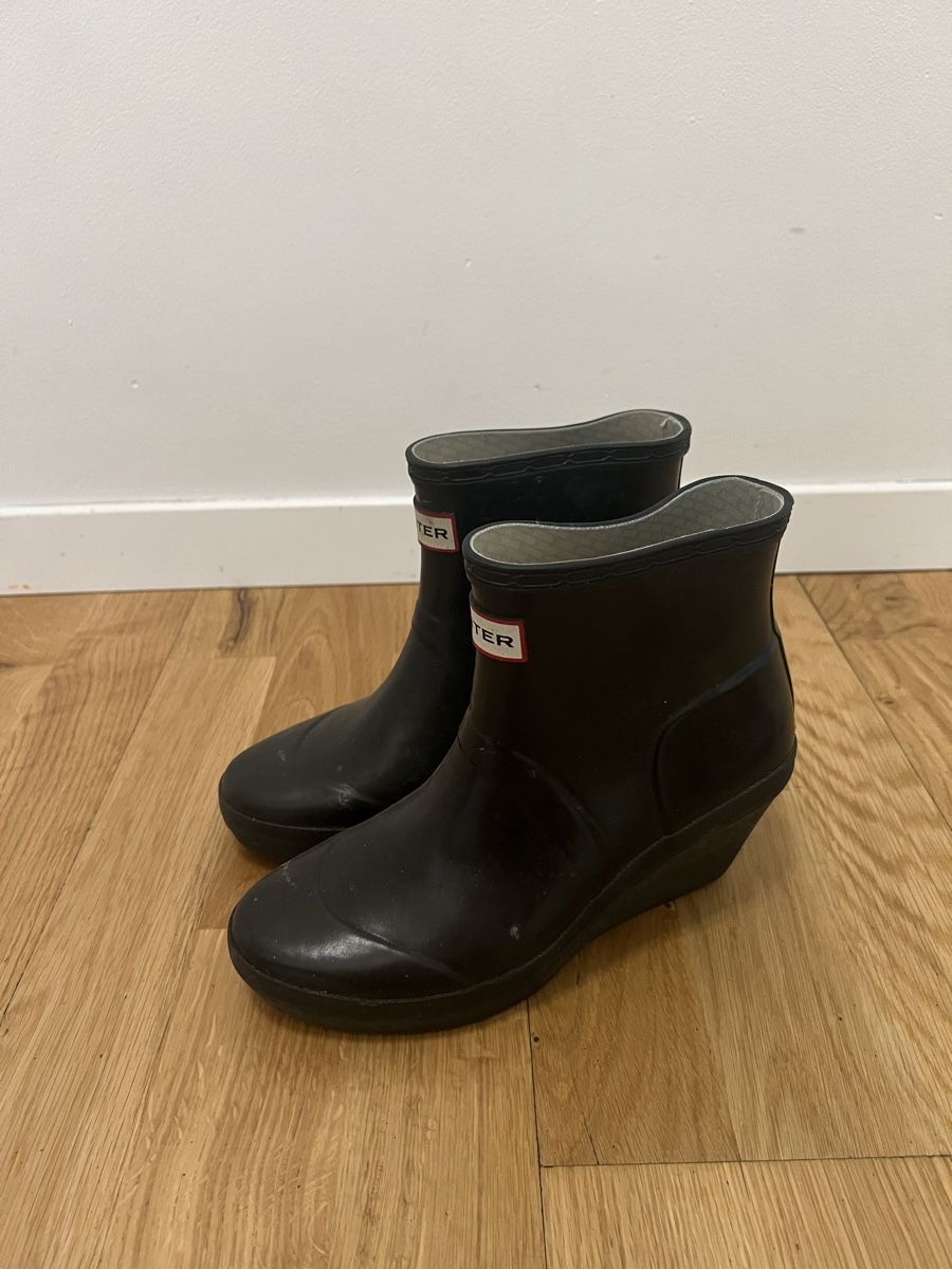 Hunter Scarpe da donna: Hunter Gummistiefel Ankle Rain Boots Grösse 37 – Usato da Ebmatingen venduto da dartim
