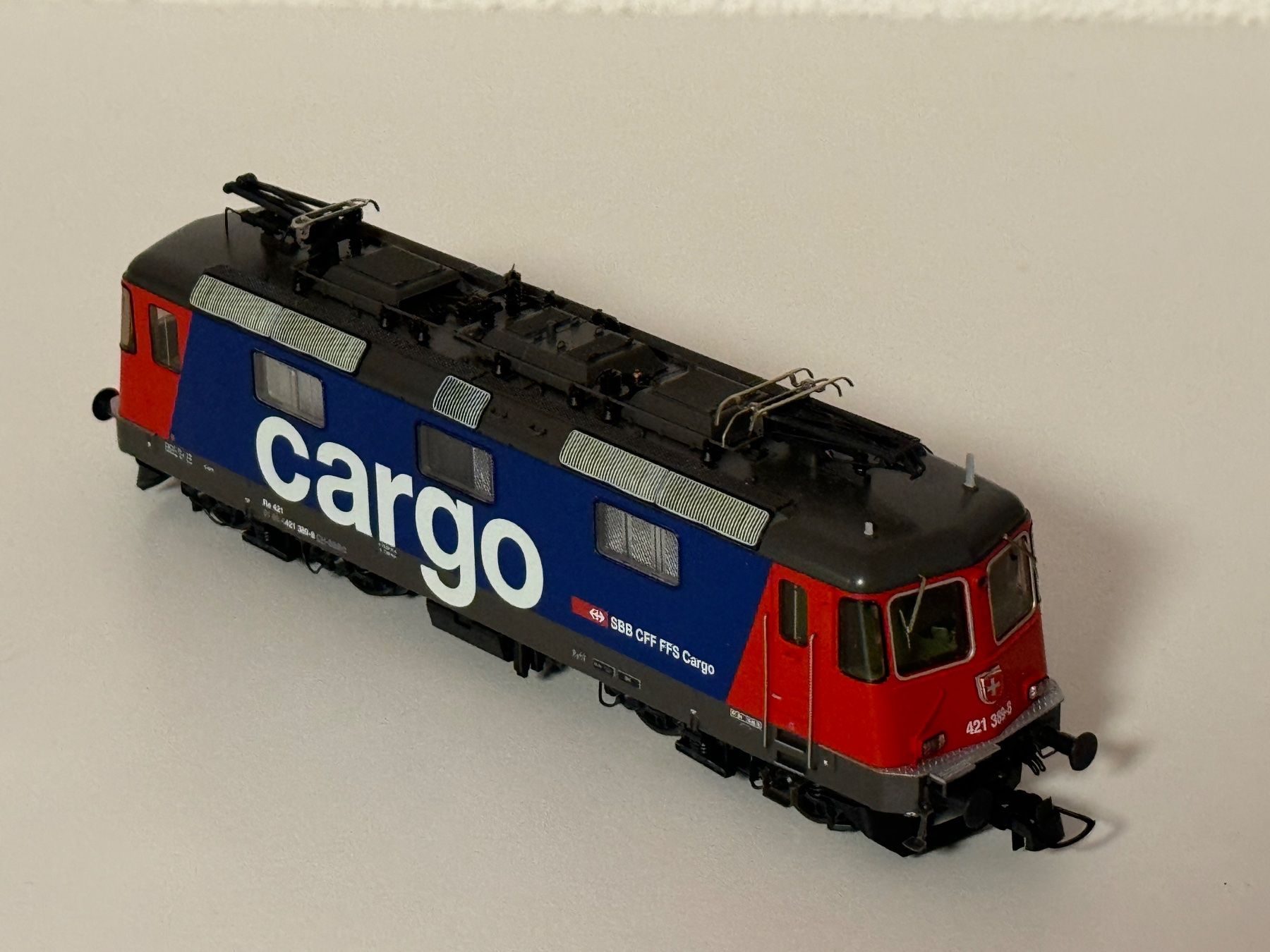 SBB Roco Re 421 389-8 Cargo DC ESU V5 SOUND (Gebraucht) in Goldau für ...