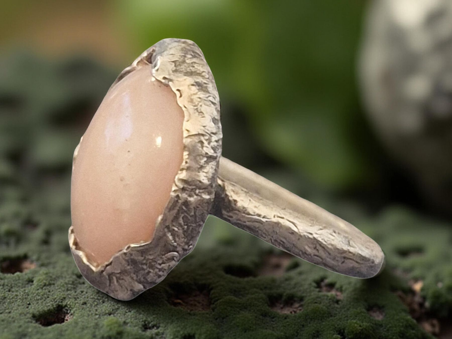 Anelli: Ring Silber mit rosa Andenopal, Grösse 51 – Nuovo e nell'imballaggio originale da Aarau venduto da Schmuckhoehle_MD 1