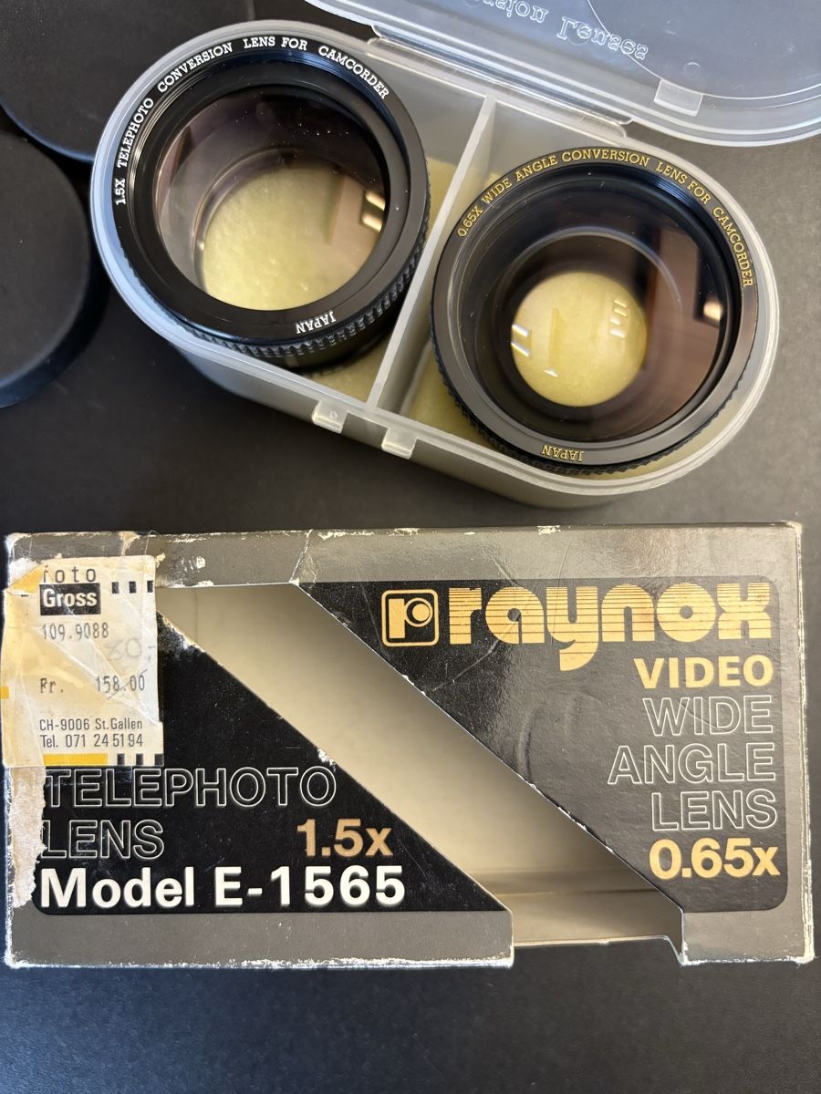 Objectifs: Raynox - Objektivkonverter -1.5 Tele-/0.65 Weitwinkel  – Neuf (Voir description) à Goldach par Eme 1