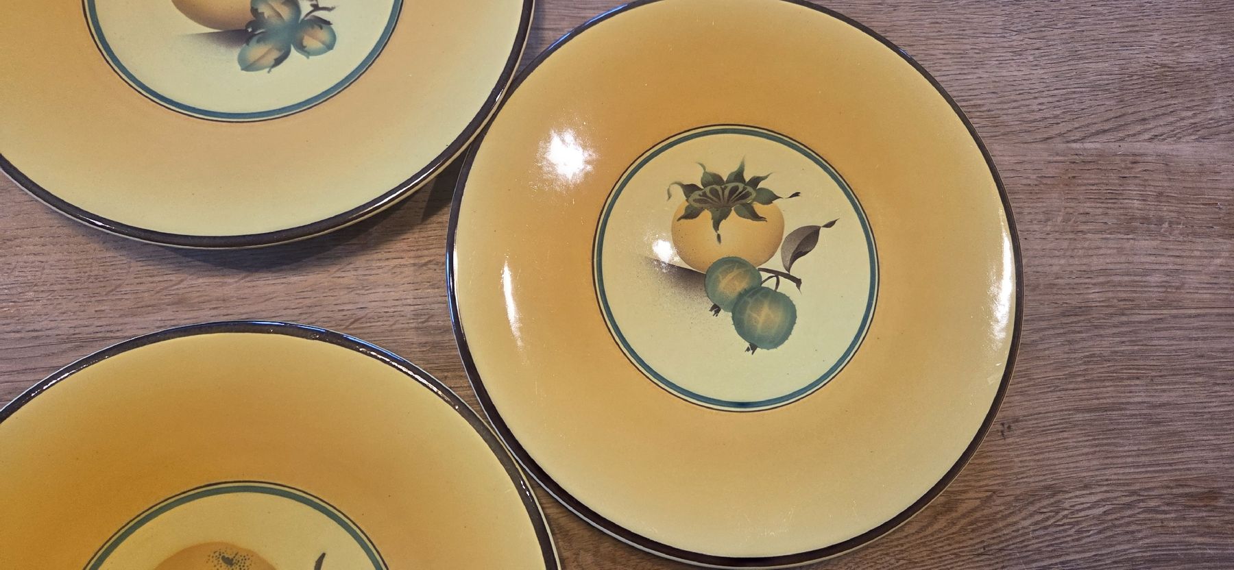 Piatti: 6 Vintage Keramikteller aus Dänemark – Usato da Rehetobel venduto da hobirot01 4