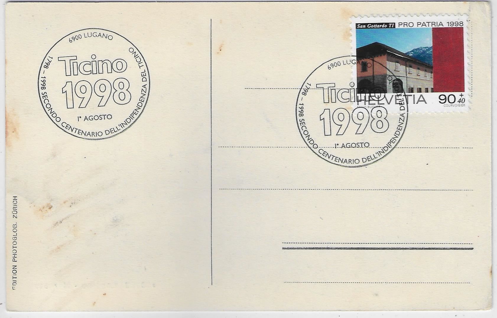 Cartoline postali: Locarno - Mercato Marsche Markt – Usato da Ettingen venduto da Kartenplanet 1