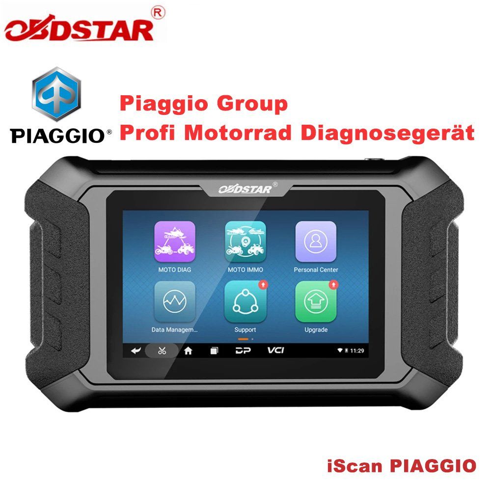 Tutti gli attrezzi: Motorrad Diagnosegerät OBDSTAR ISCAN PIAGGIO-Group – Nuovo e nell'imballaggio originale da Malans GR venduto da BUYBEST-Schweiz