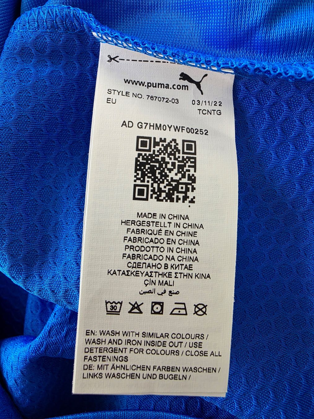Puma Giacche: ITALIEN TRAINING JACKE NEU – Nuovo e nell'imballaggio originale da Lüchingen venduto da Jersey_Time 5