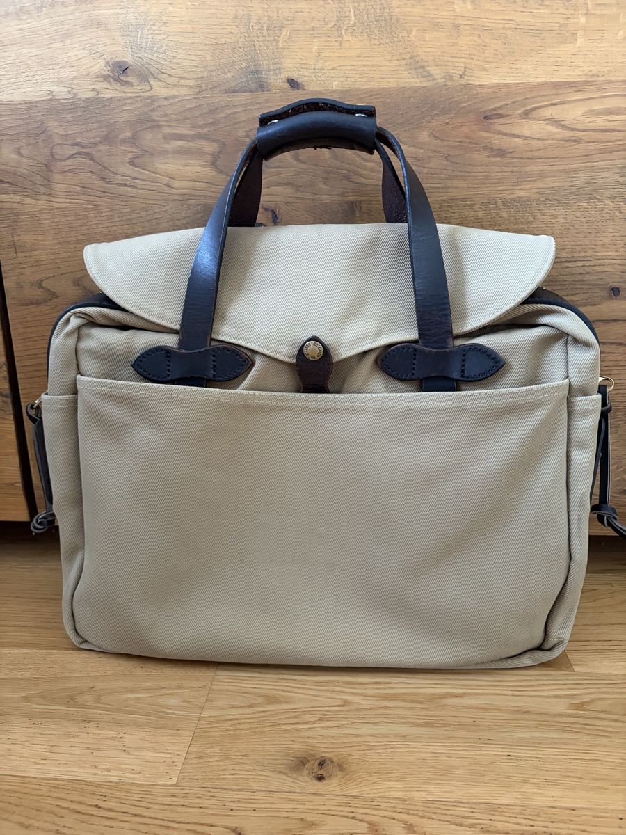 Valigie & Borse: Filson Rugged Twill Original Briefcase  – Usato da Embrach venduto da duc_m2nd
