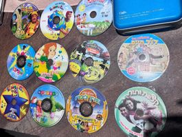 Kinder-DVDs Sammlung, Hebräisch, Top Zustand, Israel