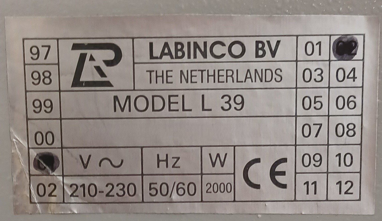 Accessori da laboratorio: Labinco BV Model L 39 Heavy duty stirrer/heater – Usato da Niederdorf venduto da LeptonAG_Labor 2