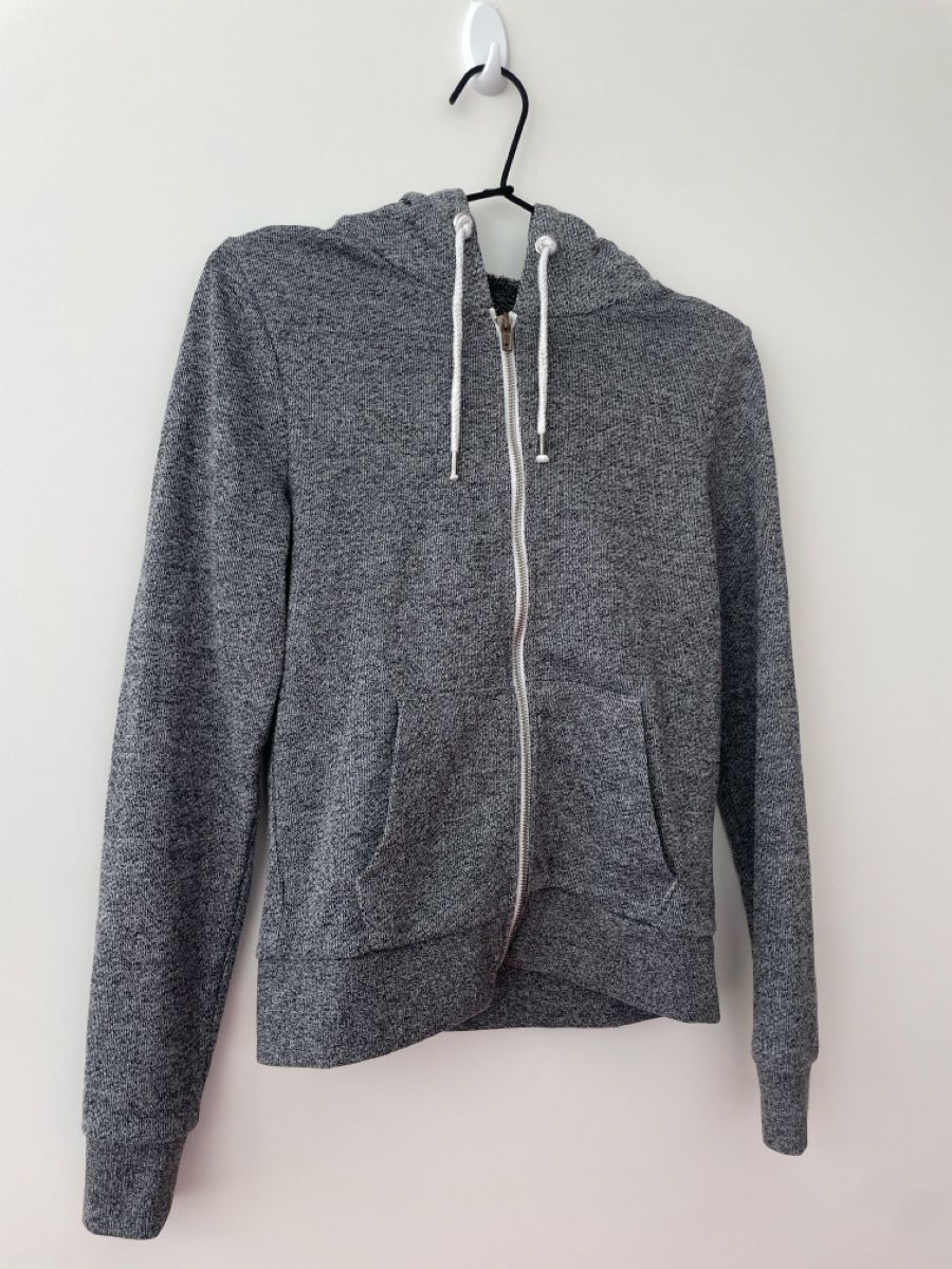 Giacche: Leichte Jacke mit Reissverschluss Grau Grösse S – Usato da Menziken venduto da belle.etz
